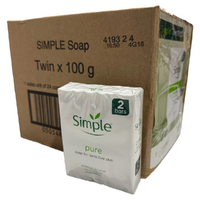 Simple Pure Soap for Sensitive Skin 100g x 48 bars images 7