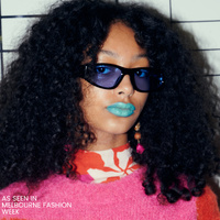 Culturesse Allyriane Fuchsia Drops Statement Earrings (for pierced ears) images 7