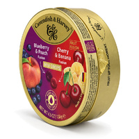 Cavendish & Harvey Mini Drops Blueberry Peach Cherry Banana 130g images 7