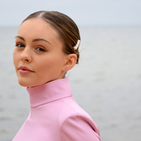 Culturesse Brenn Freshwater Pearl Hair Clip images 7