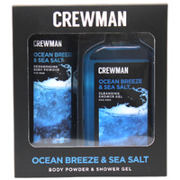 Crewman Ocean Breeze & Sea Salt Gift Set Body Powder & Shower Gel images 8