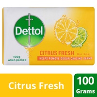 Dettol Citrus Fresh Bar Soap 100g 3 Pack images 8