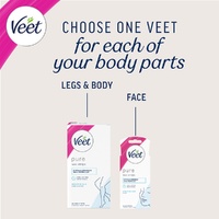 Veet PURE Cold Wax Strips Legs & Body Sensitive Skin 40 Pack images 8