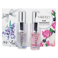 Yardley Mini EDT Gift Set 2 x 10ml Lavender and Rose Vegan Friendly Fragrance images 8