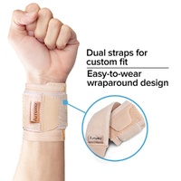 Futuro Wrist Support Strap Adjustable Beige images 8