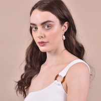 Culturesse Mediterranean Baroque Pearl Drop Earrings (Imperfect) images 8