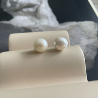 Culturesse Bay Baroque Pearl Stud Earrings (Imperfect No.4) images 8