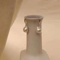Culturesse Valeria Baroque Pearl Drop Earrings images 8