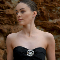 Culturesse Virgo Artisan Zirconia Pavé Stud Earrings (Silver) images 8