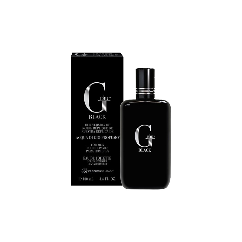 Belcam Geau Black Acqua Dio Profumo 