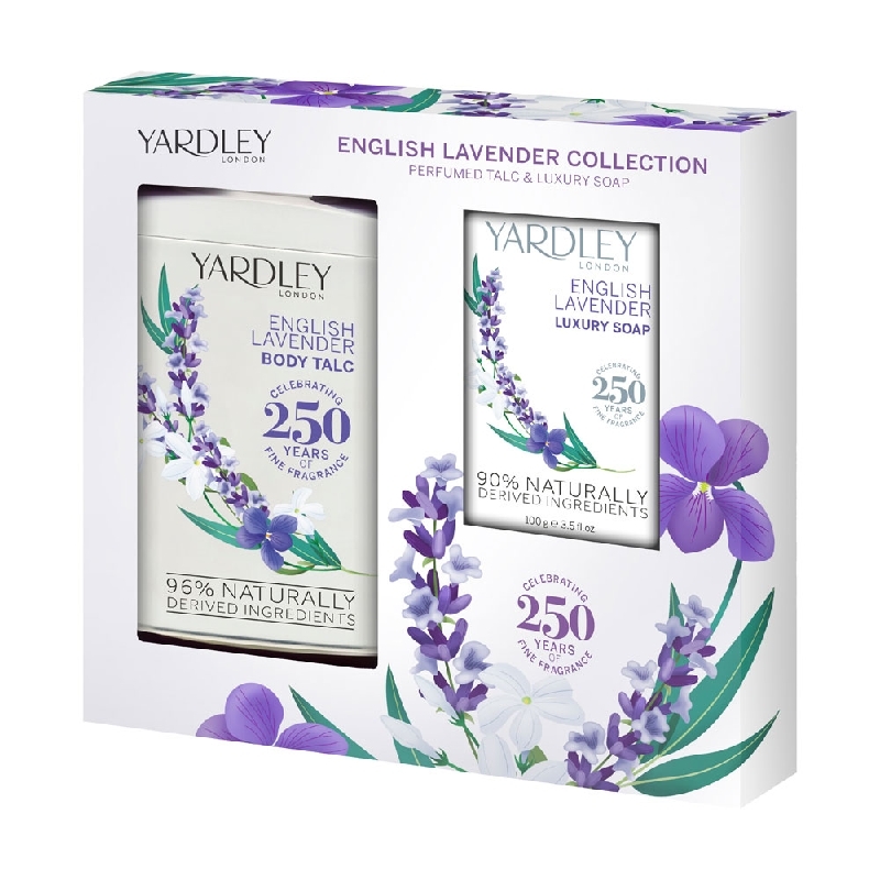Gift Set Yardley Duo Talc And Soap Lavender - Simply For Me
