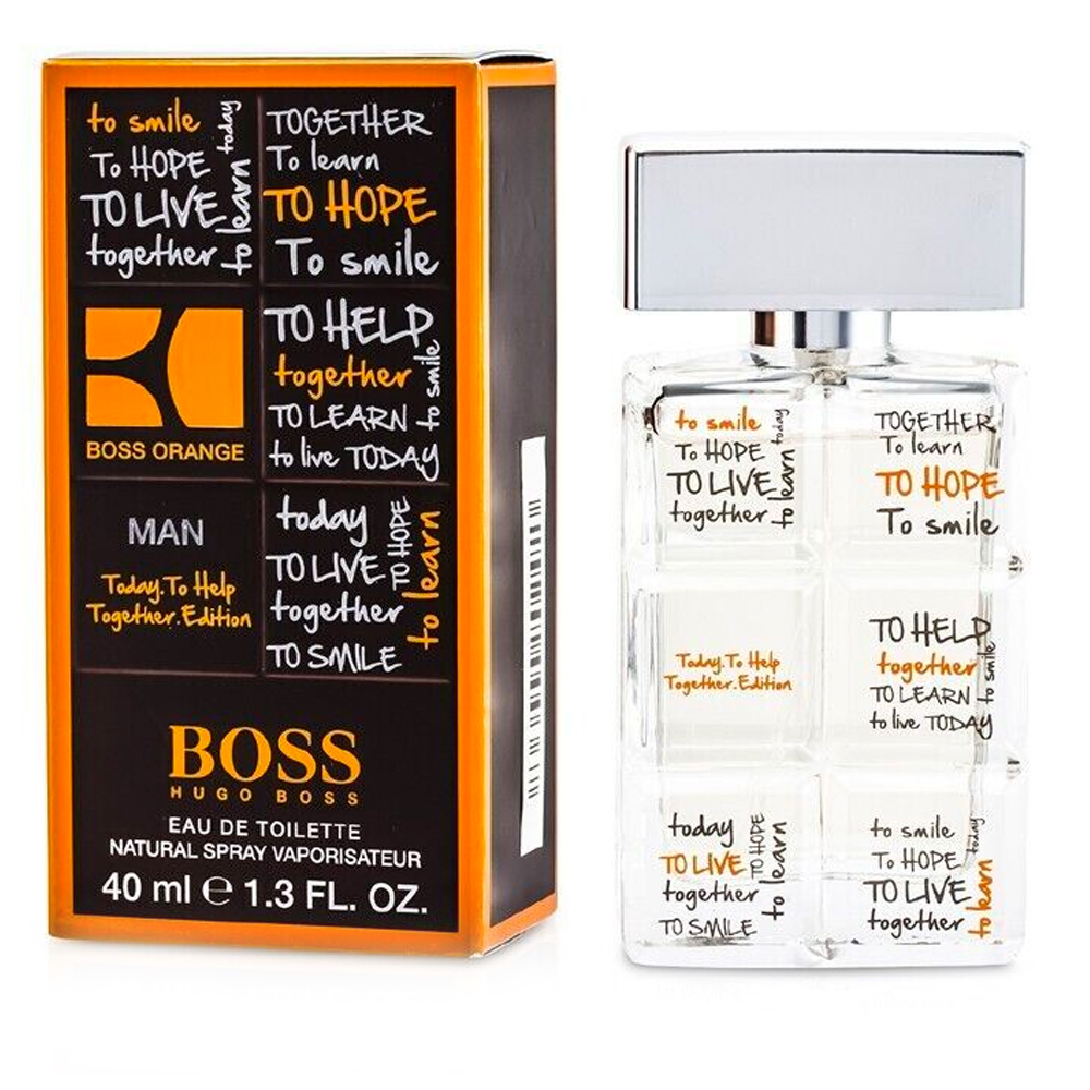 Hugo Boss Orange Charity Eau De Toilette EDT 40ml Feel Good And Look Great Simply For Me