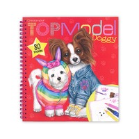 Top Model Doggy Colouring Book