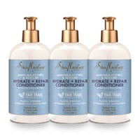 SheaMoisture Manuka Honey and Yoghurt Hydrate & Repair Conditioner 369ml Pack of 3