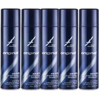 Blue Stratos Deodorant Body Spray 150g 5 Pack Long Lasting Anti Perspirant
