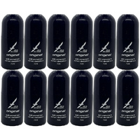 Blue Stratos Roll On Anti Perspirant 75ml 12 Pack Deodorant Set for Men