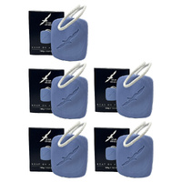 Blue Stratos Soap on a Rope 5 Pack 160g Lime Bergamot Scent