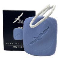 Blue Stratos Soap on a Rope 160g