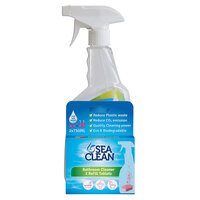 Seaclean Bathroom Cleaner Refill Kit 750ml Empty Bottle & 2 Tablets