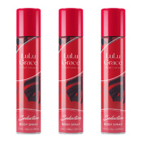 Lulu Grace Seduction Body Spray Set 3 Packs 75ml Each