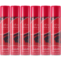 Lulu Grace Seduction Body Spray Set 6 Packs 75ml Each