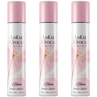 Lulu Grace Glam Body Spray Set 3 Packs 75ml Each