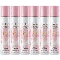 Lulu Grace Glam Body Spray Set 6 Packs 75ml Each