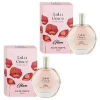 Lulu Grace Glam Eau De Toilette 100ml 2 Pack Fragrance Set