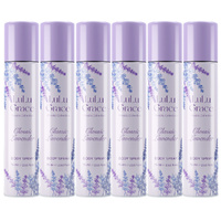 Lulu Grace Private Collection Lavender Body Spray 6 Pack 75ml