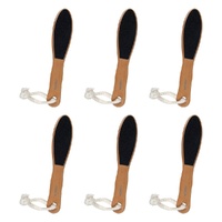 Manicare Wooden Foot File x 3 Bundle of 6
