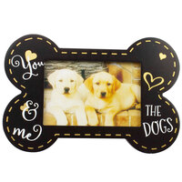 Bone Shape Picture Photo Frame You Me & The Dogs Design Home Decor