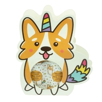 Unicorn Corgi Body Wash 50ml Honey Almond & Body Cream 50ml Moisturiser