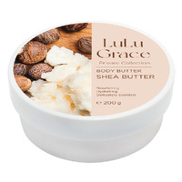 Lulu Grace Body Butter Shea Butter Super-Rich Cream Skin Moisturiser 200g