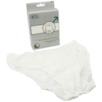 Safe Home Care 4-Piece Mens Disposable Panties Large