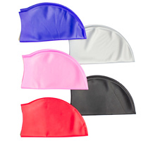 Safe Home Care Vorgee Silicone Swim Cap Swimming Gear Swimmers Assorted Colours