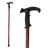 Safe Home Care Walking Stick Mahogany Coloured