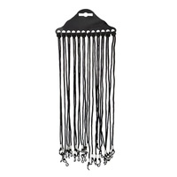 Spectacle Cord Black Counter Display of 12
