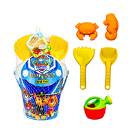 Kids Paw Beach Bucket play Set 7 Piece