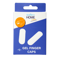 Safe Home Care Gel Finger Cap Sleeve 4.8 x 1.5cm Pack of 2
