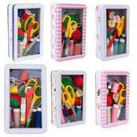 Lulu Grace Rectangle Sewing Kit x 1. Tin design supplied randomly