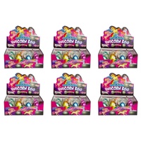 Ginormous Unicorn Egg Growing Pet Hatching Egg Counter Display of 12 Bundle of 6