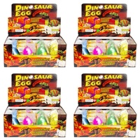 Dinosaur Egg Growing Pet Hatching Egg Counter Display of 12 Bundle of 4