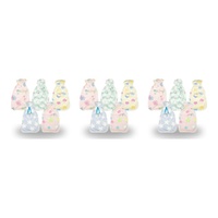 Health & Beauty Plush Pom Pom Hot Water Bottle Cover Assorted Prints - Random Design Supplied Pack of 3