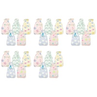 Health & Beauty Plush Pom Pom Hot Water Bottle Cover Assorted Prints - Random Design Supplied Pack of 5