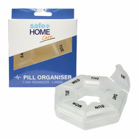 Safe Home Care Pill Box Reminder Round 7 Day 11 x 3cm