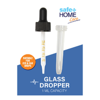 Safe Home Care Dropper Glass