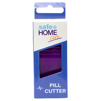 Safe Home Care Pill Cutter and 2 Compartments 8.5 x 3.3Êx 2.5cm