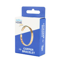 Safe Home Care Plain Pure Copper Bangle Bracelet