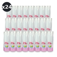Baby & Me Brush and Comb Set for Babies Soft Pink Bristles Grooming Kit Pack of 24