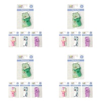 Baby & Me Dummy Clip Assorted Designs - Random Design Supplied Pack of 4
